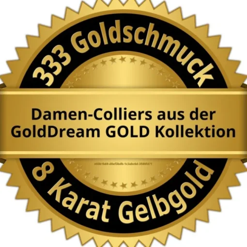 GoldDream Collier Kette Anker rund 333 Gold Damen 45cm 8 Karat GDK00845Y