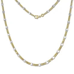 GoldDream Collier Kette Plättchen 333 Gelbgold Damen 45cm GDK00345T