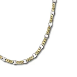 GoldDream Collier Kette Plättchen 333 Gelbgold Damen 45cm GDK00345T