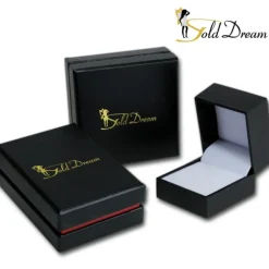 GoldDream Creole Dreiecke Zirkonia Ohrring 333 Gold Echtschmuck GDO5629Y