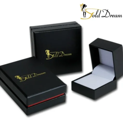 GoldDream Creole Elegance zweifarbig Ohrring 333 Gold Echtschmuck GDO5635T