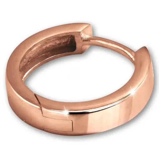 GoldDream Creole Glanz Ohrring 333er Roségold Echtschmuck GDO5051E