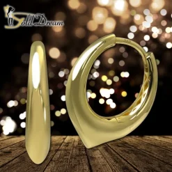 GoldDream Creole Klassik 20mm Ohrring 333er Gelbgold Echtschmuck GDO5682Y