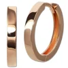 GoldDream Creole massiv Glanz 16mm Ohrring 333er Roségold Echtschmuck GDO5660E