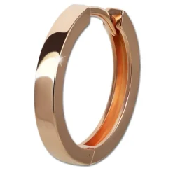 GoldDream Creole massiv Glanz 20mm Ohrring 333er Roségold Echtschmuck GDO5658E