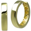 GoldDream Creole Simple 19mm Ohrring 333er Gelbgold Echtschmuck GDO5680Y
