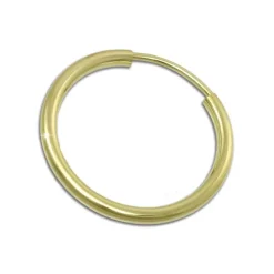 GoldDream Creole Simply 20mm Ohrring 333 Gelbgold Echtschmuck GDO0002Y