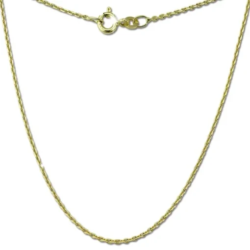 GoldDream Damen Colliers Halskette 40cm Gelbgold 8 Karat GDKB00140Y