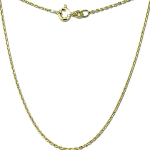 GoldDream Damen Colliers Halskette 45cm Gelbgold 8 Karat GDKB00145Y