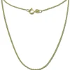 GoldDream Damen Colliers Halskette 50cm Gelbgold 8 Karat GDKB00750Y