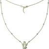GoldDream Damen Colliers Halskette Engel 43-45cm Gelbgold 8 Karat GDK50445T