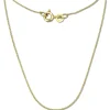 GoldDream Damen Colliers Halskette 45cm Gelbgold 8 Karat GDKB00545Y