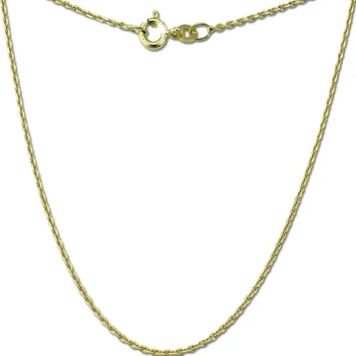 GoldDream Damen Colliers Halskette 42cm Gelbgold 8 Karat GDKB00342Y