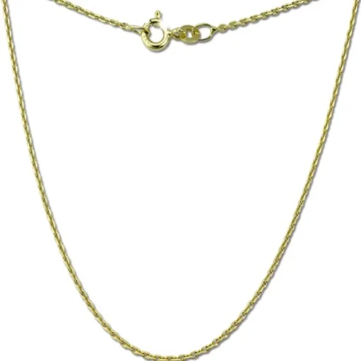 GoldDream Damen Colliers Halskette 34cm Gelbgold 8 Karat GDKB00134Y