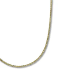 GoldDream Damen Colliers Halskette 40cm Gelbgold 8 Karat GDKB00540Y