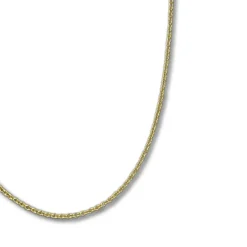 GoldDream Damen Colliers Halskette 50cm Gelbgold 8 Karat GDKB00550Y
