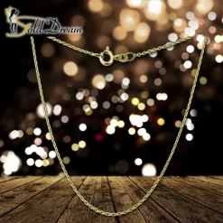GoldDream Damen Colliers Halskette 42cm Gelbgold 8 Karat GDKB00142Y