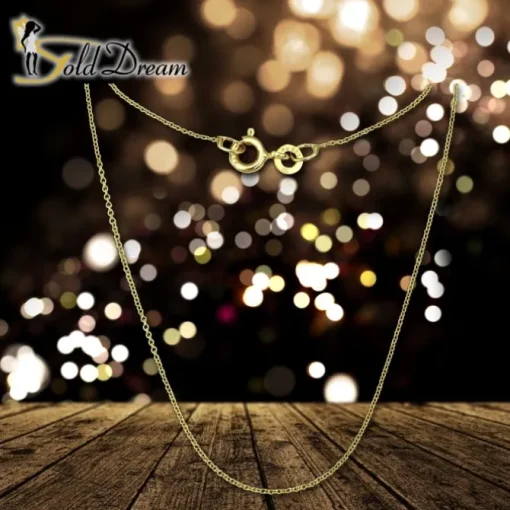 GoldDream Damen Colliers Halskette 45cm Gelbgold 8 Karat GDKB00545Y