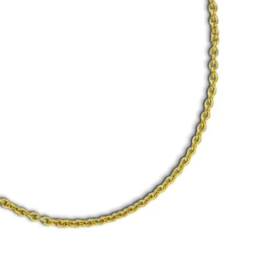 GoldDream Fußkette Herz 333 Gold 25cm Damen 8 Karat Echtschmuck GDF0055Y