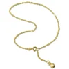 GoldDream Fußkette Singapur Kugel 333 Gold 25cm Damen Echtschmuck GDF0035Y