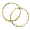 GoldDream Gold Creole 32mm Ohrring 333er Gelbgold Echtschmuck GDO0033Y