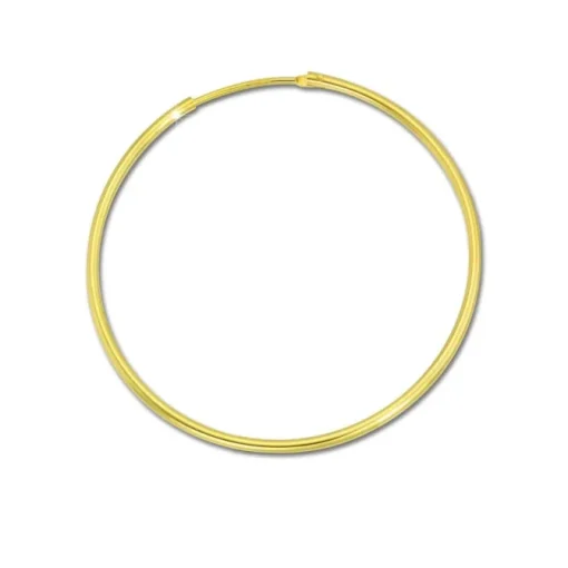 GoldDream Gold Creole 44mm Ohrring 333er Gelbgold Echtschmuck GDO0034Y