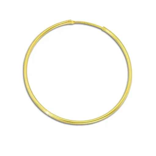 GoldDream Gold Creole 44mm Ohrring 333er Gelbgold Echtschmuck GDO0034Y