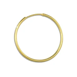 GoldDream Gold Creole 32mm Ohrring 333er Gelbgold Echtschmuck GDO0033Y