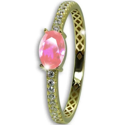 GoldDream Gold Ring Beauty Gr.60 Zirkonia weiß 333er Gelbgold GDR545Y60