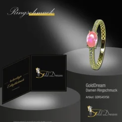 GoldDream Gold Ring Beauty Gr.56 Zirkonia weiß 333er Gelbgold GDR545Y56