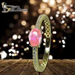 GoldDream Gold Ring Beauty Gr.54 Zirkonia weiß 333er Gelbgold GDR545Y54