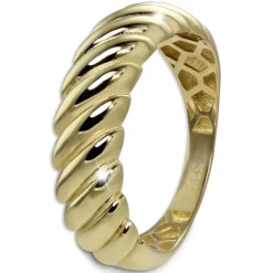 GoldDream Gold Ring Big gedreht Gr.54 333er Gelbgold GDR556Y54