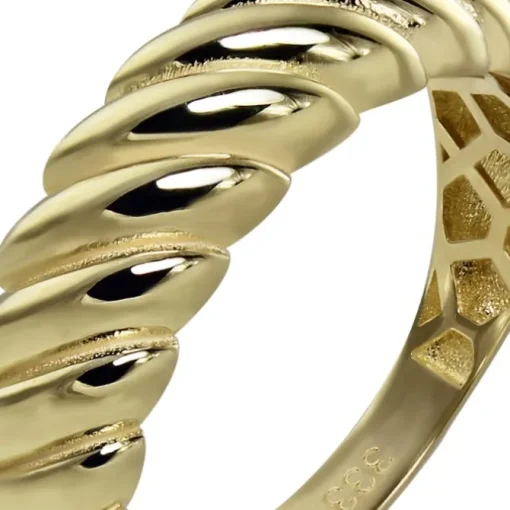 GoldDream Gold Ring Big gedreht Gr.54 333er Gelbgold GDR556Y54