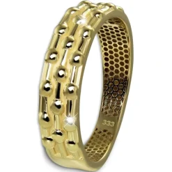 GoldDream Gold Ring Dots Gr.54 333er Gelbgold GDR552Y54