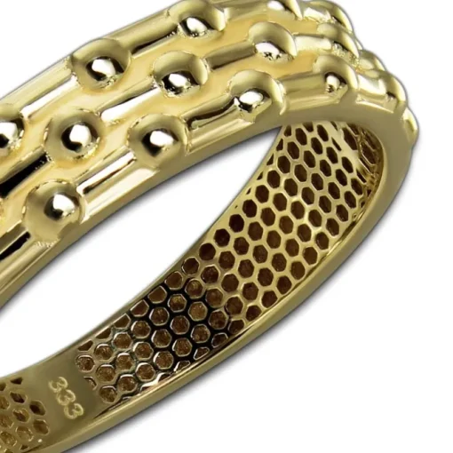 GoldDream Gold Ring Dots Gr.58 333er Gelbgold GDR552Y58