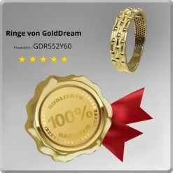 GoldDream Gold Ring Dots Gr.60 333er Gelbgold GDR552Y60
