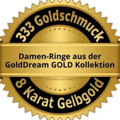 GoldDream Gold Ring Dots Gr.60 333er Gelbgold GDR552Y60