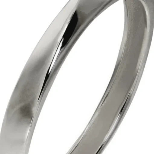 GoldDream Gold Ring Gr.54 Twist 333er Weißgold GDR522J54