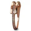 GoldDream Gold Ring Gr.54 Zirkonia weiß 333er Rosegold GDR526E54