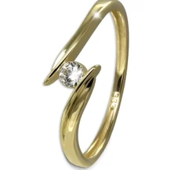 GoldDream Gold Ring Klassik Gr.58 333er Gelbgold GDR553Y58
