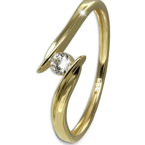 GoldDream Gold Ring Klassik Gr.58 333er Gelbgold GDR553Y58