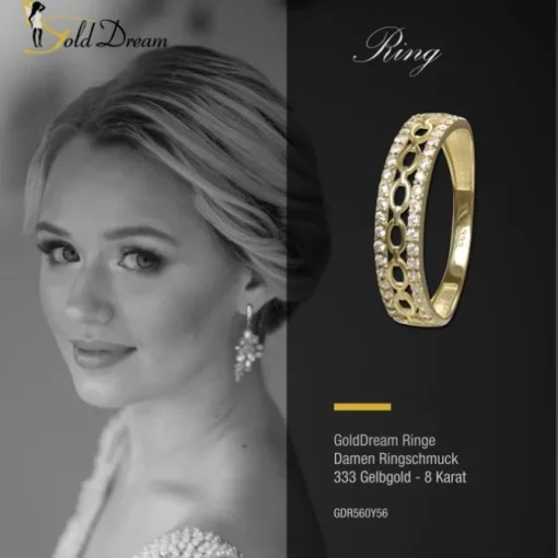 GoldDream Gold Ring Orient Gr.56 333er Gelbgold GDR560Y56