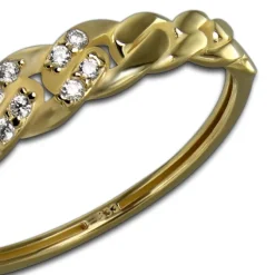 GoldDream Gold Ring Ranke Gr.58 333er Gelbgold GDR551Y58