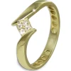 GoldDream Gold Ring Square Gr.60 333er Gelbgold GDR549Y60