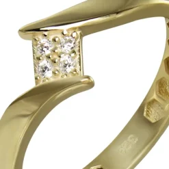 GoldDream Gold Ring Square Gr.58 333er Gelbgold GDR549Y58