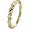GoldDream Gold Ring Wave Gr.60 333er Gelbgold GDR555Y60