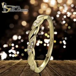 GoldDream Gold Ring Wave Gr.60 333er Gelbgold GDR555Y60