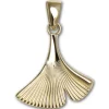 GoldDream Kettenanhänger Ginko 333er Gelbgold Anhänger Echtschmuck GDH518SY