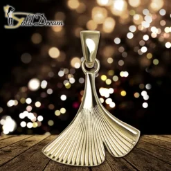 GoldDream Kettenanhänger Ginko 333er Gelbgold Anhänger Echtschmuck GDH518SY