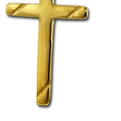 GoldDream Kettenanhänger Kreuz 333er Gelbgold Anhänger Echtschmuck GDH503Y